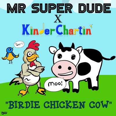 Birdie Chicken Cow Artwork